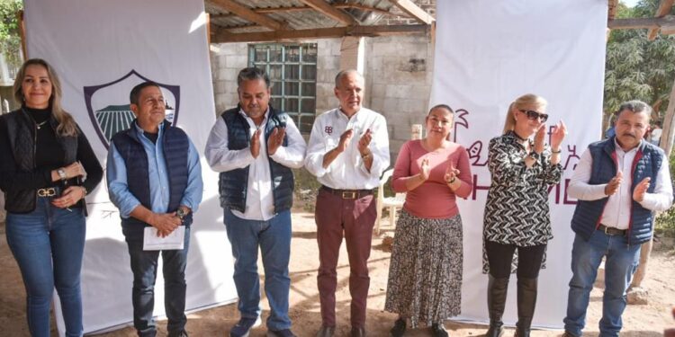 Comunidades rurales de Ahome recibirán año nuevo con luminarias en sus calles.